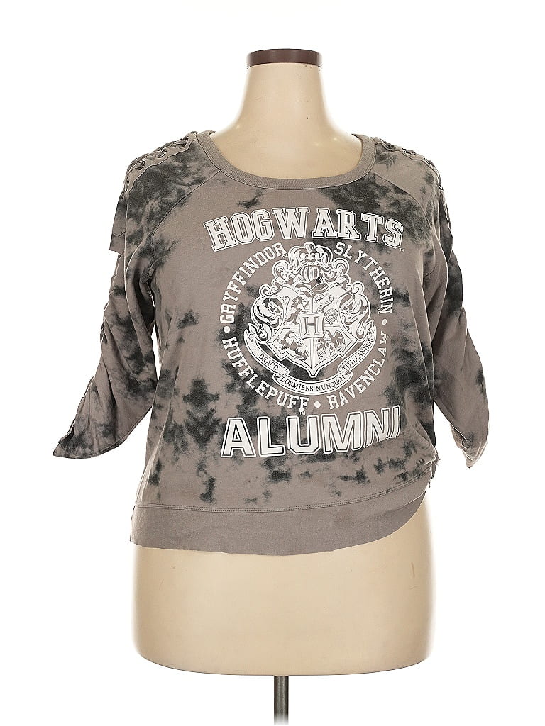 Pre-owned Harry Potter Pullover Sweater In Silver