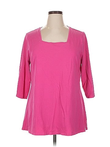 Isaac Mizrahi LIVE! 3/4 Sleeve T-Shirt (view 1)