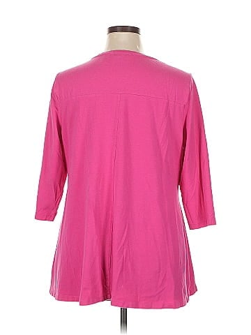Isaac Mizrahi LIVE! 3/4 Sleeve T-Shirt (view 2)