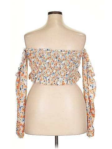 Pink Lily 3/4 Sleeve Blouse (view 2)