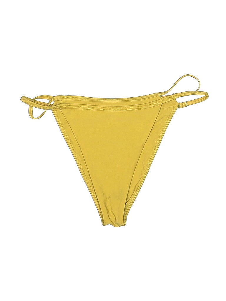 Pre-owned Tularosa Swimsuit Bottoms In Yellow
