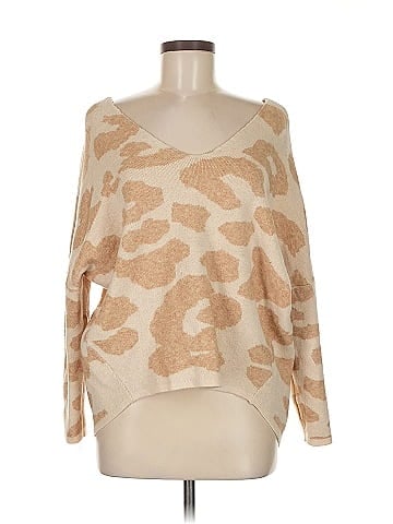 Pink Lily Pullover Sweater (view 1)