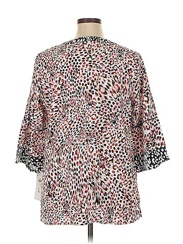 Foxcroft 3/4 Sleeve Blouse (view 2)