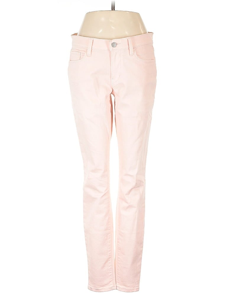 Pre-owned Ann Taylor Loft Jeans In Pink