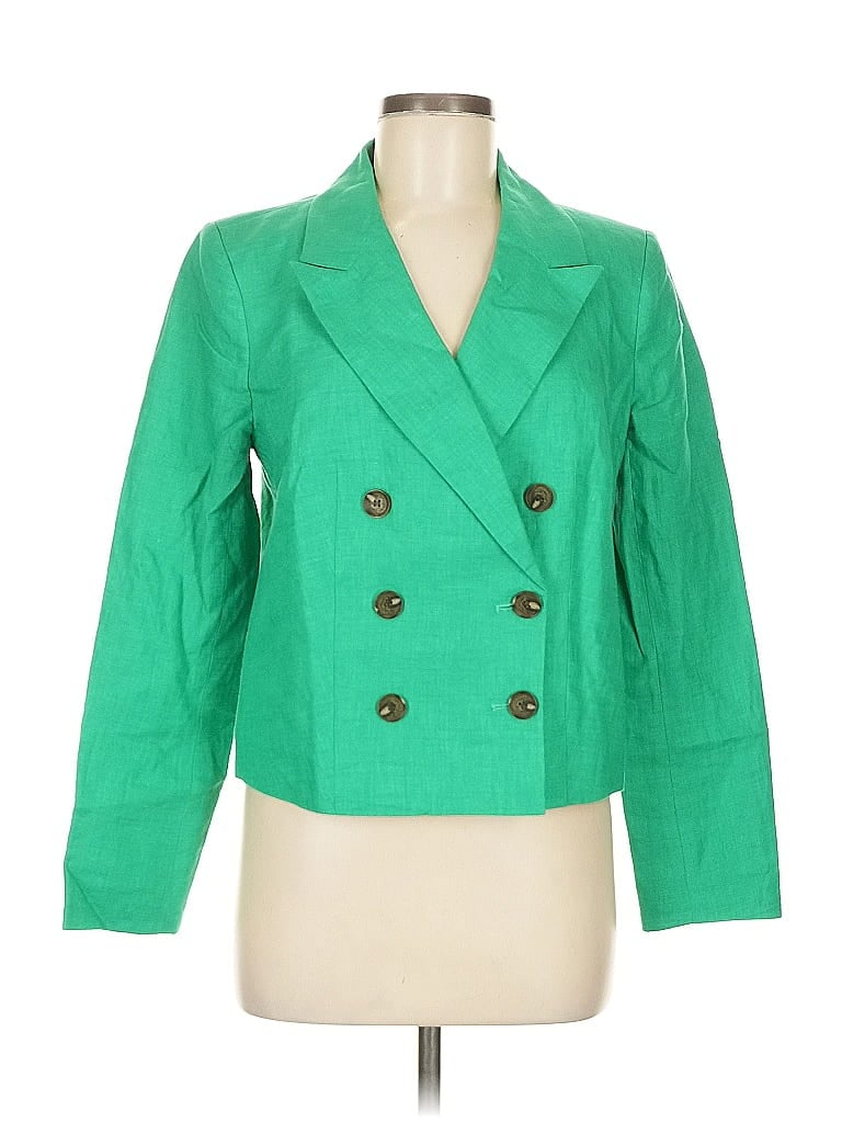 Click to view more detailed imagery on our partner's website Pre-owned Talbots Blazer Jacket In Green