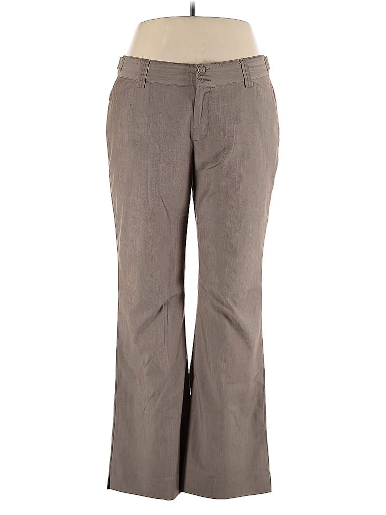 Pre-owned Maurices Khaki Pant In Brown