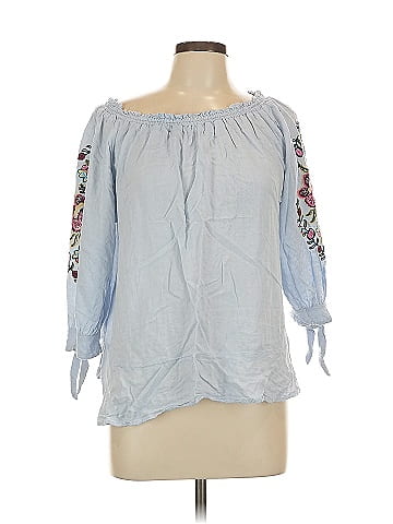 Democracy 3/4 Sleeve Blouse (view 1)