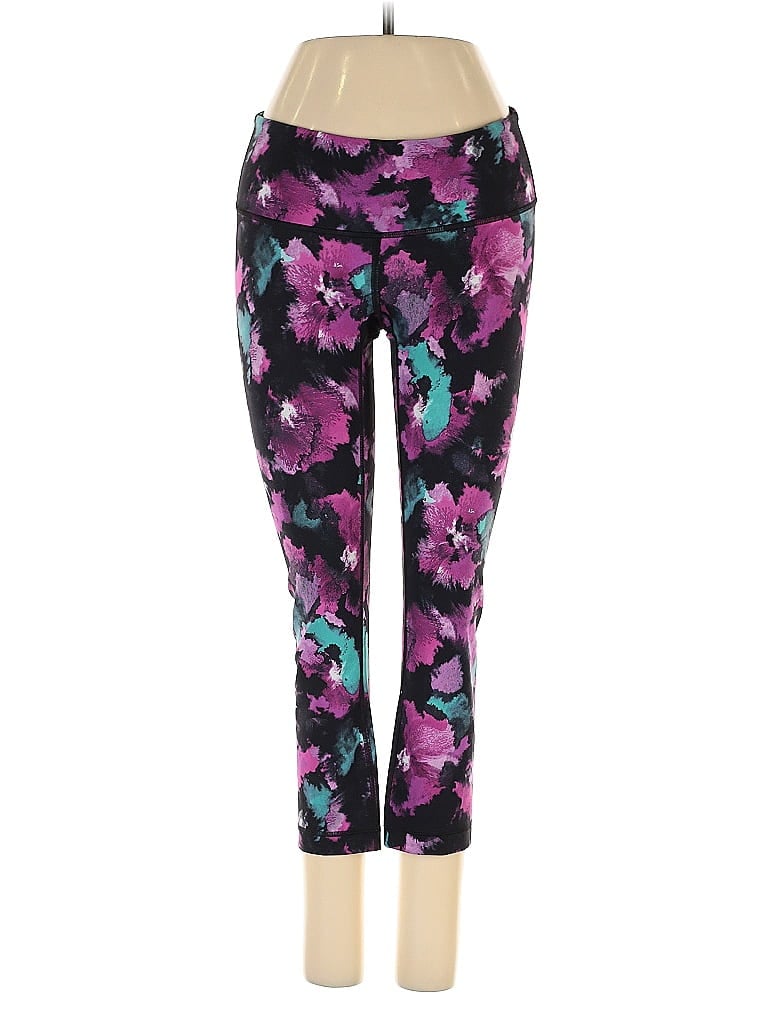 Pre-owned Lululemon Athletica Active Pants In Purple