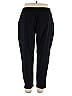 Athleta Solid Black Casual Pants Size 16 - photo 2
