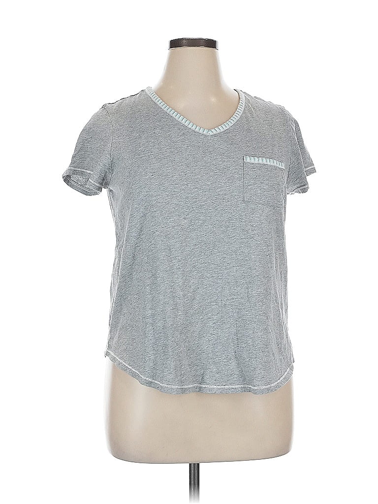 CAROLE HOCHMAN Pre-owned Short Sleeve T-shirt In Silver