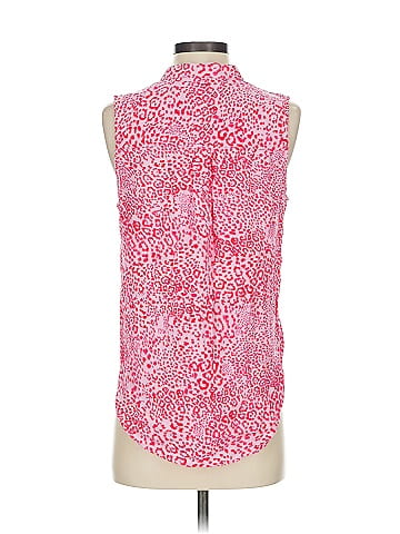 Velvet Heart Sleeveless Button-Down Shirt (view 2)