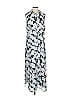 CAbi Print Gray Blue Casual Dress Size S - photo 1