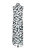 CAbi Print Gray Blue Casual Dress Size S - photo 2