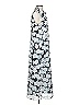 CAbi Print Gray Blue Casual Dress Size S - photo 4