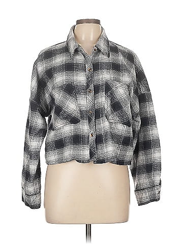 Ci Sono Long Sleeve Button-Down Shirt (view 1)
