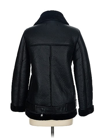 Zara Faux Leather Jacket (view 2)