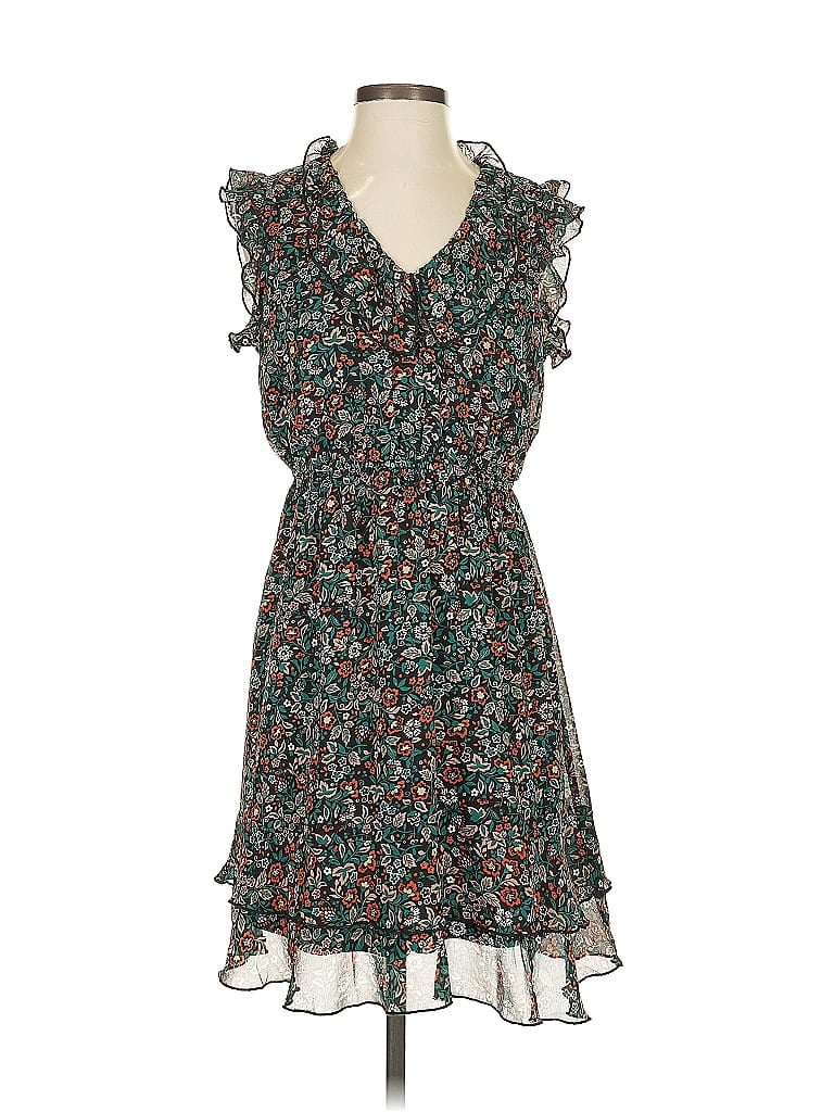 Click to view more detailed imagery on our partner's website Pre-owned Apricot Casual Dress In Blue