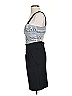 Bebe Graphic Black Cocktail Dress Size S - photo 5