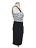 Bebe Graphic Black Cocktail Dress Size S - photo 4