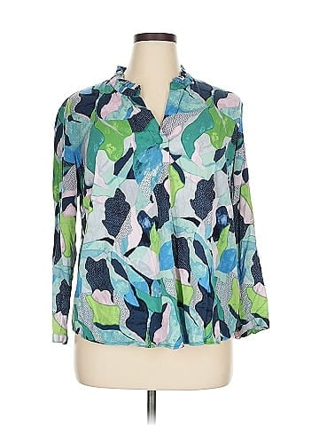 Nic + Zoe 3/4 Sleeve Blouse (view 1)