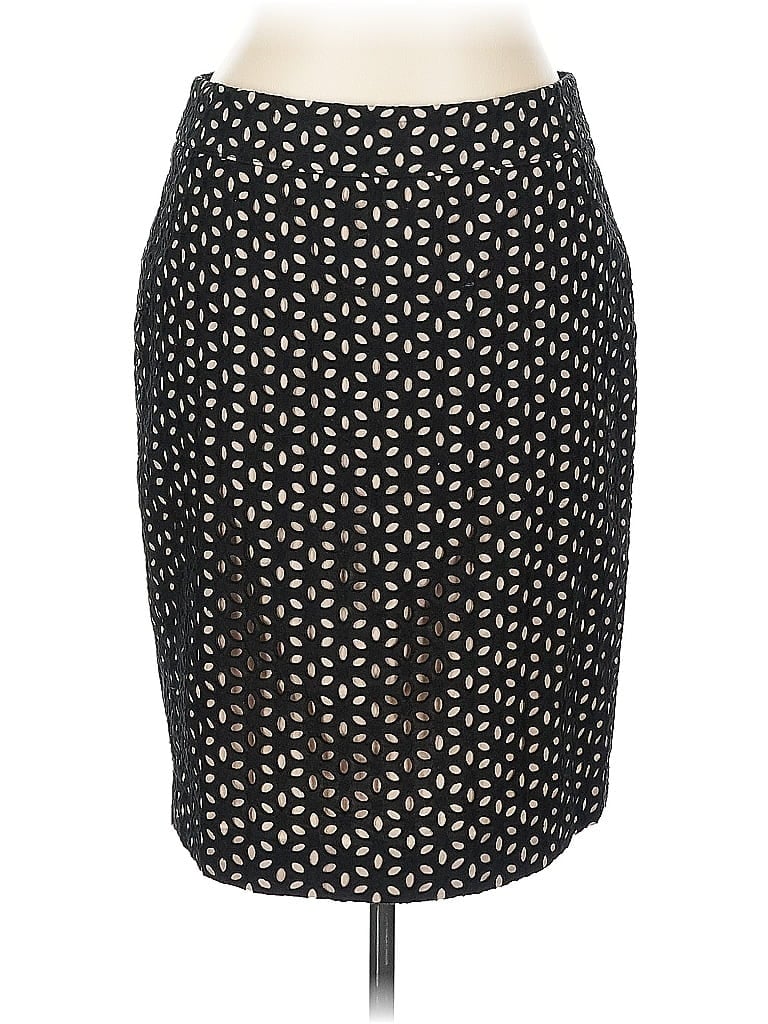 Pre-owned Ann Taylor Loft Formal Skirt In Black