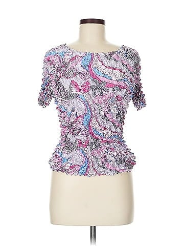 f.c Vibrant Popcorn Textured Y2K Top (view 1)
