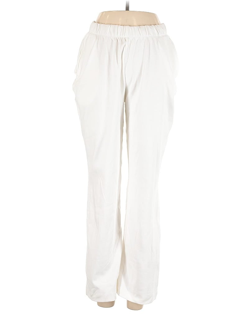 Click to view more detailed imagery on our partner's website Pre-owned Lands' End Casual Pants In White