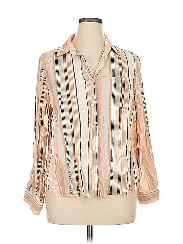 Velvet Heart Long Sleeve Button-Down Shirt (view 1)