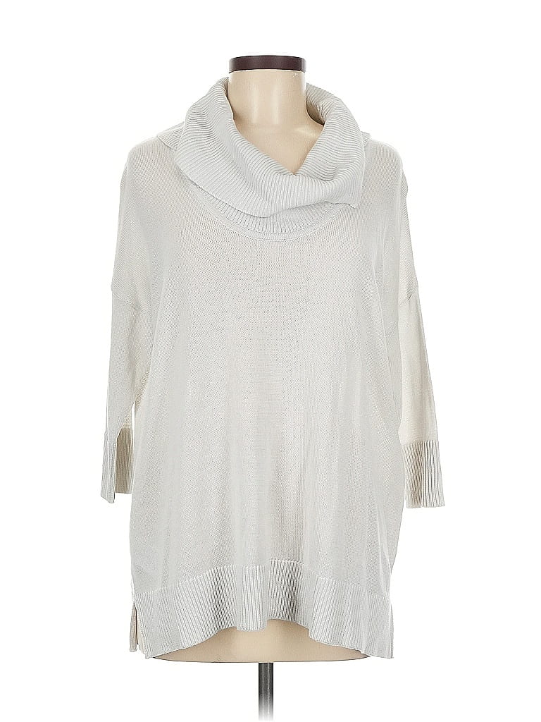 Pre-owned Bcbgmaxazria Pullover Sweater In Silver