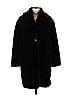 Adrienne Landau 100% Polyester Black Coat Size M - photo 1