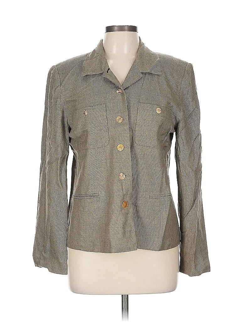 Click to view more detailed imagery on our partner's website Pre-owned Due Per Due Blazer Jacket In Gray