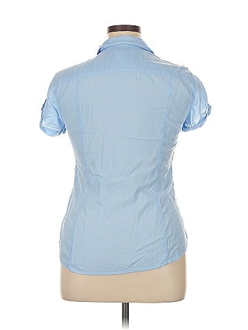 H&M L.O.G.G. Short Sleeve Button-Down Shirt (view 2)