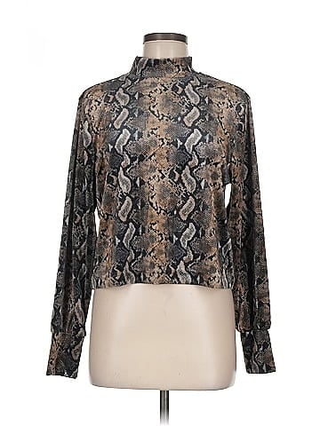 Carmen Carmen Marc Valvo Long Sleeve Turtleneck (view 1)