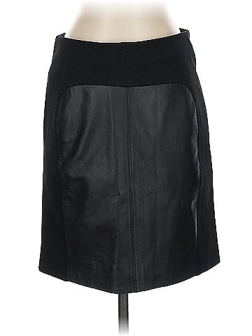 Pink Tartan Faux Leather Skirt (view 1)