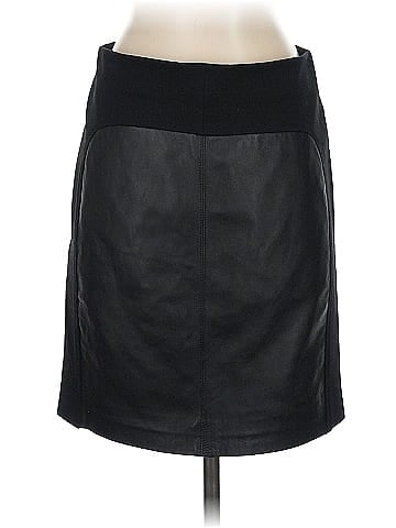 Pink Tartan Faux Leather Skirt (view 2)