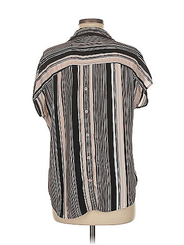 Soho JEANS NEW YORK & COMPANY Short Sleeve Blouse (view 2)