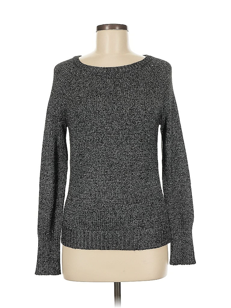 Pre-owned Chaps Pullover Sweater In Gray