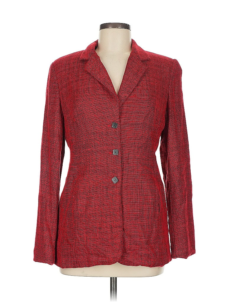 Pre-owned Gianni Blazer Jacket In Red