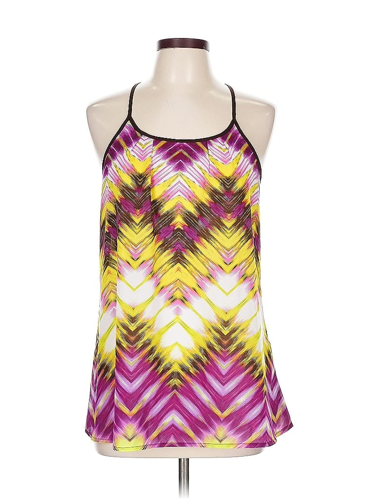 Pre-owned A.n.a. A New Approach Sleeveless Blouse In Purple