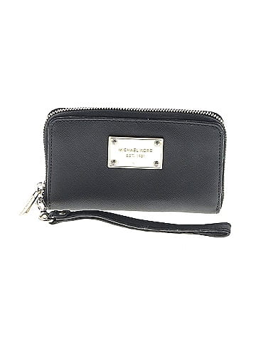 MICHAEL Michael Kors Leather Wristlet (view 1)