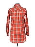 Tasha Polizzi Collection 100% Cotton Plaid Red Long Sleeve Button-Down Shirt Size S - photo 2