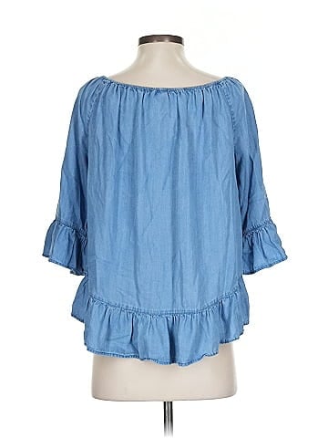 BeachLunchLounge 3/4 Sleeve Blouse (view 2)