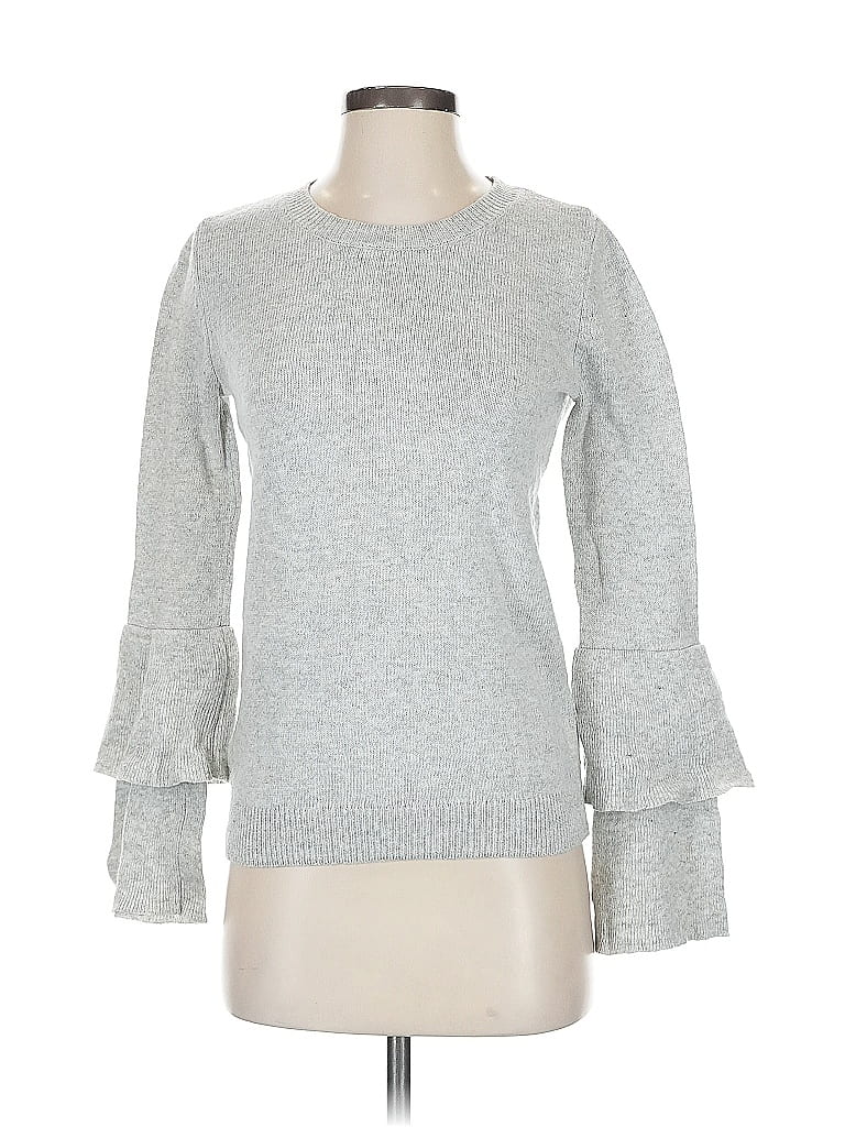 Pre-owned J.crew Mercantile Pullover Sweater In Silver