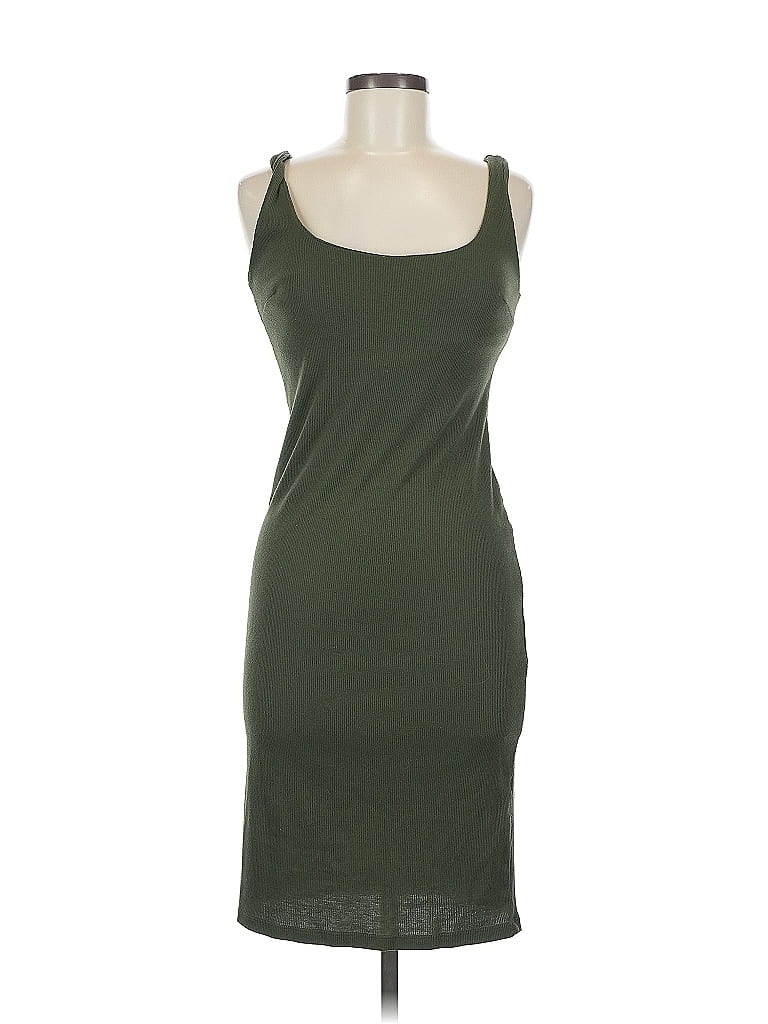 Pre-owned Forever 21 Casual Dress In Green