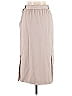 Escada 100% Newwool Solid Tan Ivory Wool Skirt Size EU 38 / US 8 - photo 2