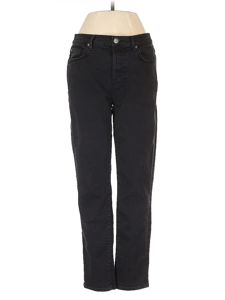 Pre-owned 7 For All Mankind Jeans In Black