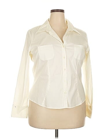 Old Navy Outlet Long Sleeve Button-Down Shirt (view 1)