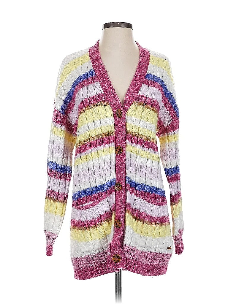 Pre-owned Scotch & Soda Cardigan Sweater In Burgundy