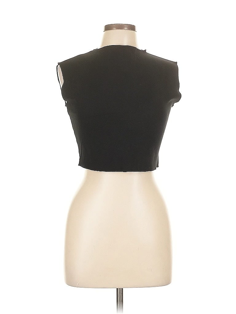 Pre-owned Good Luck Gem Sleeveless T-shirt In Black