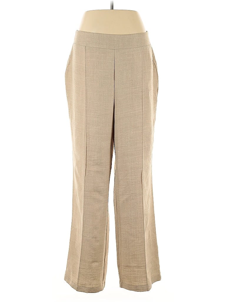 Silence And Noise Dress Pants In Brown